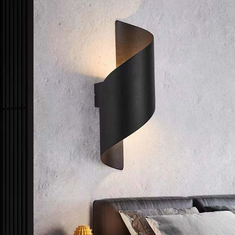 Moderne Spiral-LED-Wandleuchte - TwistLight