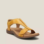 Orthopädische Damensandalen mit Keilabsatz und Komfortsohle - Eleni