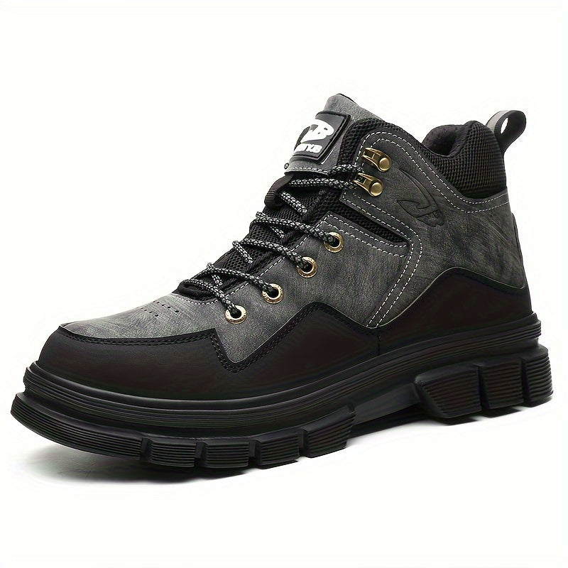 Heren veiligheidsschoenen halfhoog met versterkte neuscap & zool - Auron