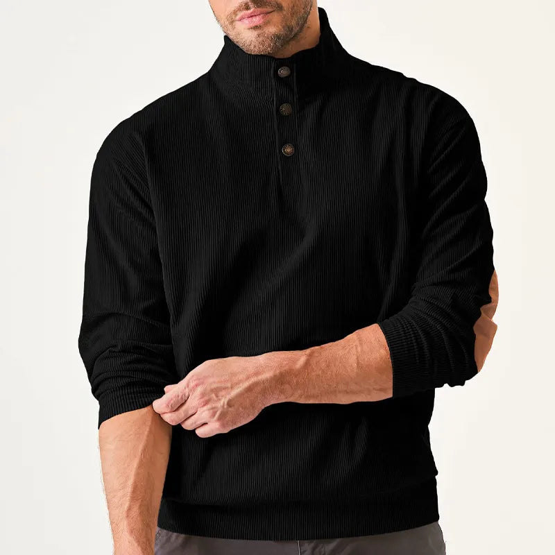 Herren-Sweater mit Stehkragen - Liam