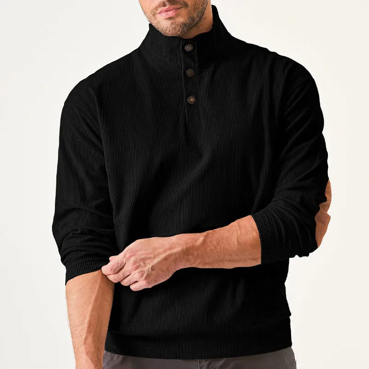 Herren-Sweater mit Stehkragen - Liam