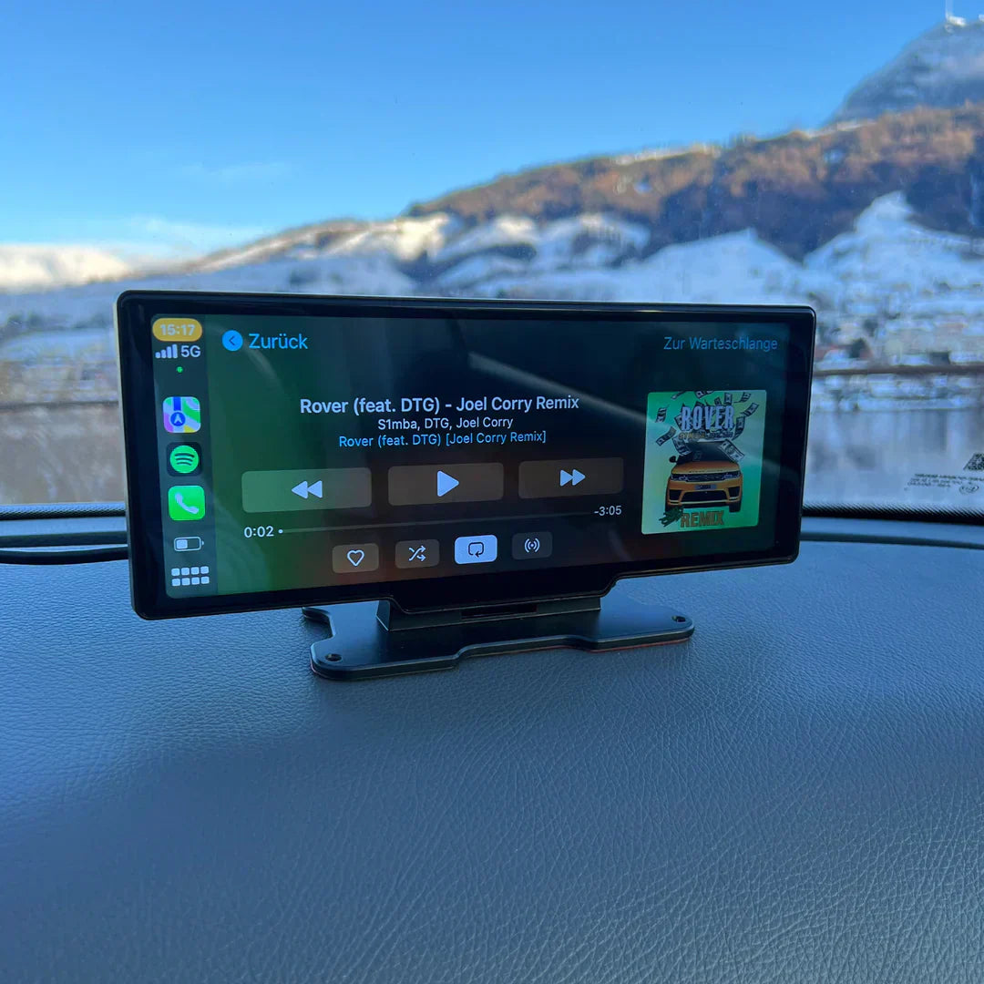 DrivePlay Pro 2+ – CarPlay & Android Auto Bildschirm – VisionX