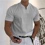 Atmungsaktives Herren-Fitnessshirt mit V-Ausschnitt - Timo