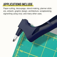 Precision Rotary Cutter – Slice Fabric, Paper & Craft Materials 3