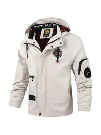 Leichte Herren-Outdoorjacke wind- & wasserdicht mit Kapuze – Torben