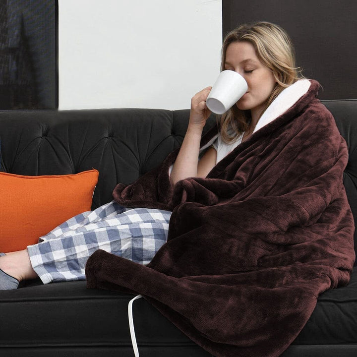 Elektrische Verwarmde Flanellen Deken - CozyHeat