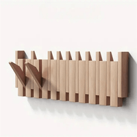 Piano-Style Wall Coat Rack for the Home – Elegant Storage Display 8