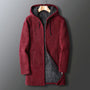 Warme Herren-Fleecejacke mit Kapuze – Marcus