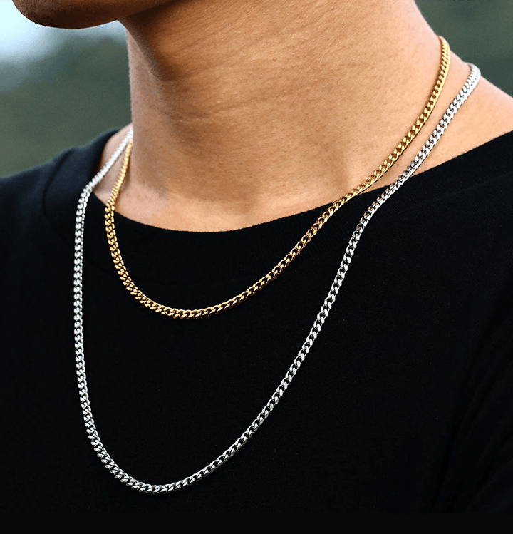 Stijlvolle Cubaanse Schakelketting - Noah