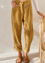Stilvolle Damen-Cordhose mit hoher Taille – Naima