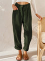 Stilvolle Damen-Cordhose mit hoher Taille – Naima
