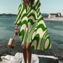 Modisches Print-Midikleid mit einzigartigem Muster - Mia Belle