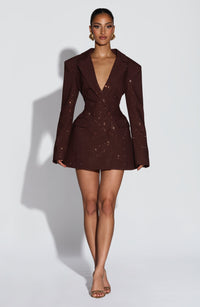 Elvira Blazer Mini Dress 34