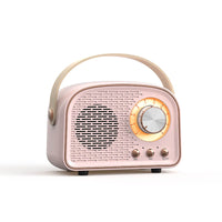 Vintage Bluetooth speaker with FM radio – RetroVibe