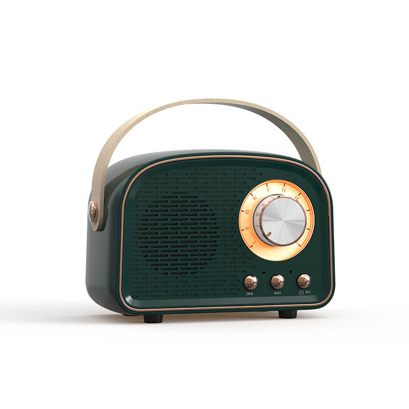 Vintage Bluetooth speaker with FM radio – RetroVibe