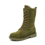 Sena Wildleder Damenstiefel | Qualitative Stiefel mit Schnürung