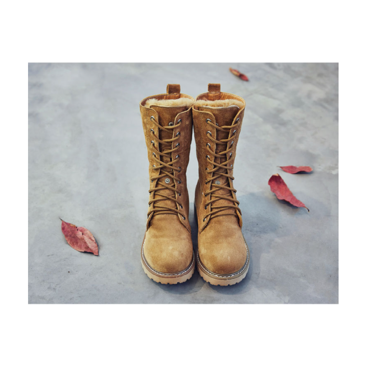 Sena Suède Dameslaarzen | Kwalitatieve laarzen met vetersluiting