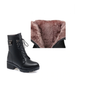 Robuste Damenstiefel | Warm und innen mit Wolle