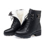 Robuste Damenstiefel | Warm und innen mit Wolle