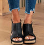 Modische orthopädische Damenkeilsandalen - Lara Wegner