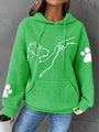 Warmer Damen Hoodie mit Hundedesign – Selma