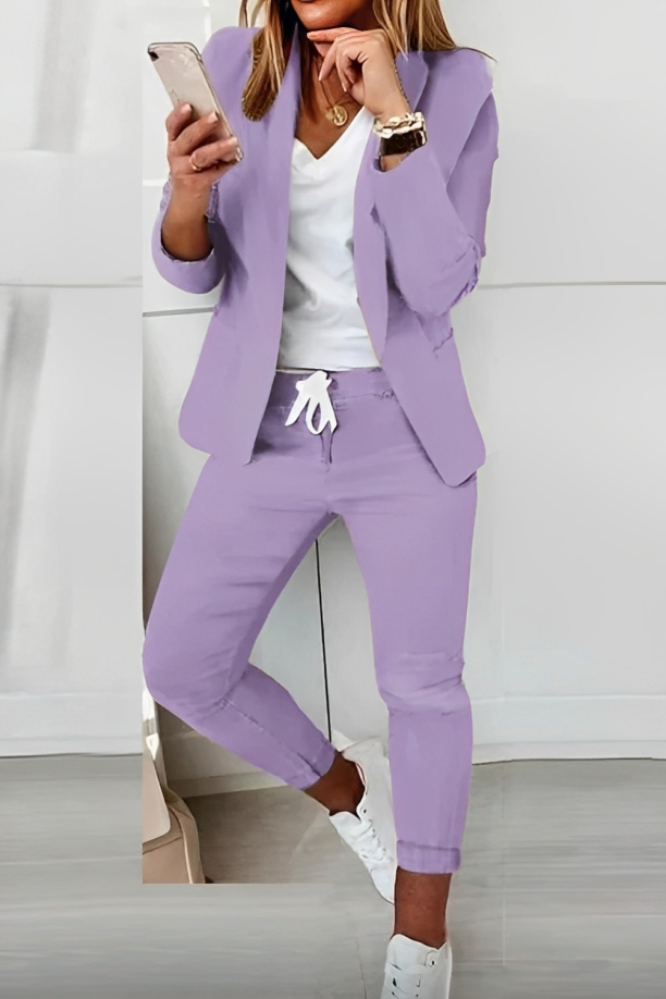 Zweiteiliges Damen-Blazer-Set – Alina