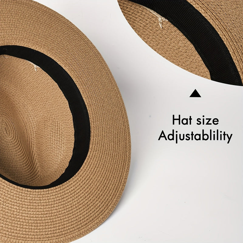 Trendy zonnehoed met brede rand voor dames en heren - SunShield Panama