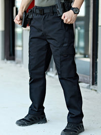 Trendige Unifarbene Herren Cargo Hose - Lars