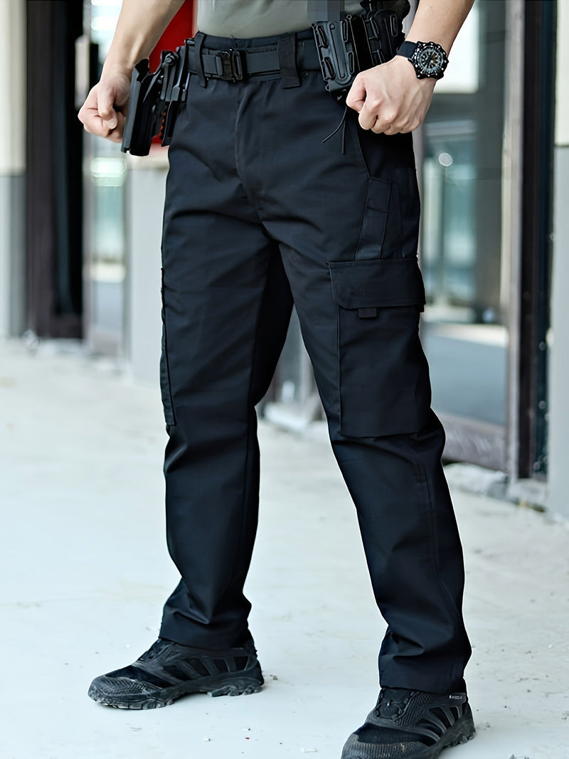 Trendige Unifarbene Herren Cargo Hose - Lars