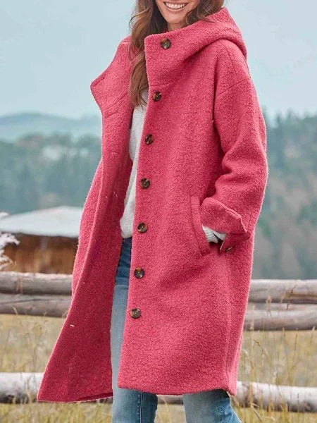 Maxi Kapuzenjacke für Damen - Isabella
