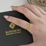 Smiley verstellbarer Ring - Mila