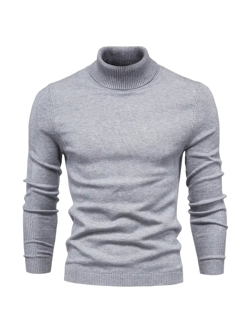 Trendiger Herrenrollkragenpullover - Lars