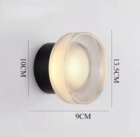 Nordic Circular Wall Lamp - Modern LED Sconce for Bedroom and Hallway 19
