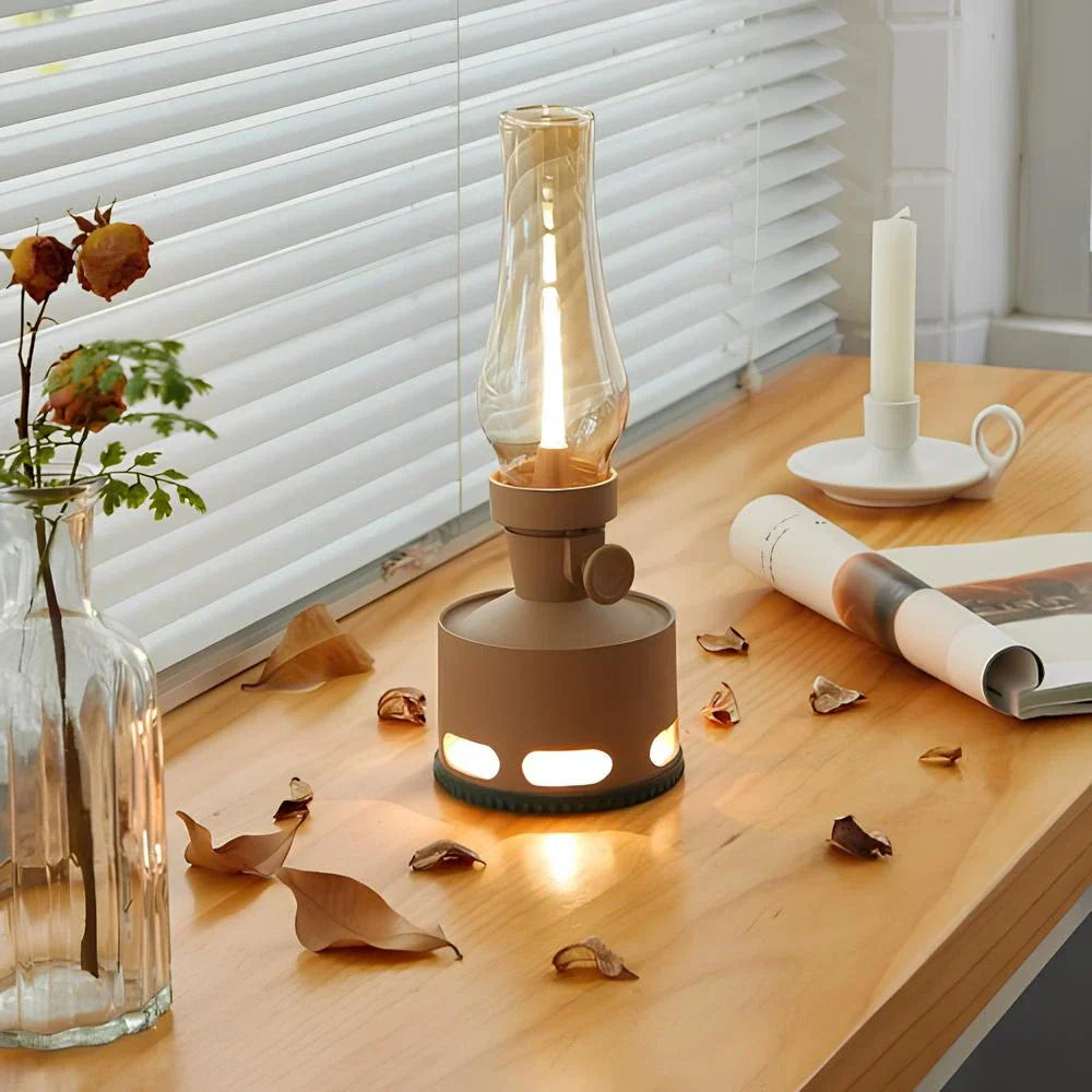 Oplaadbare Vintage LED Lantaarn - LumaLantern