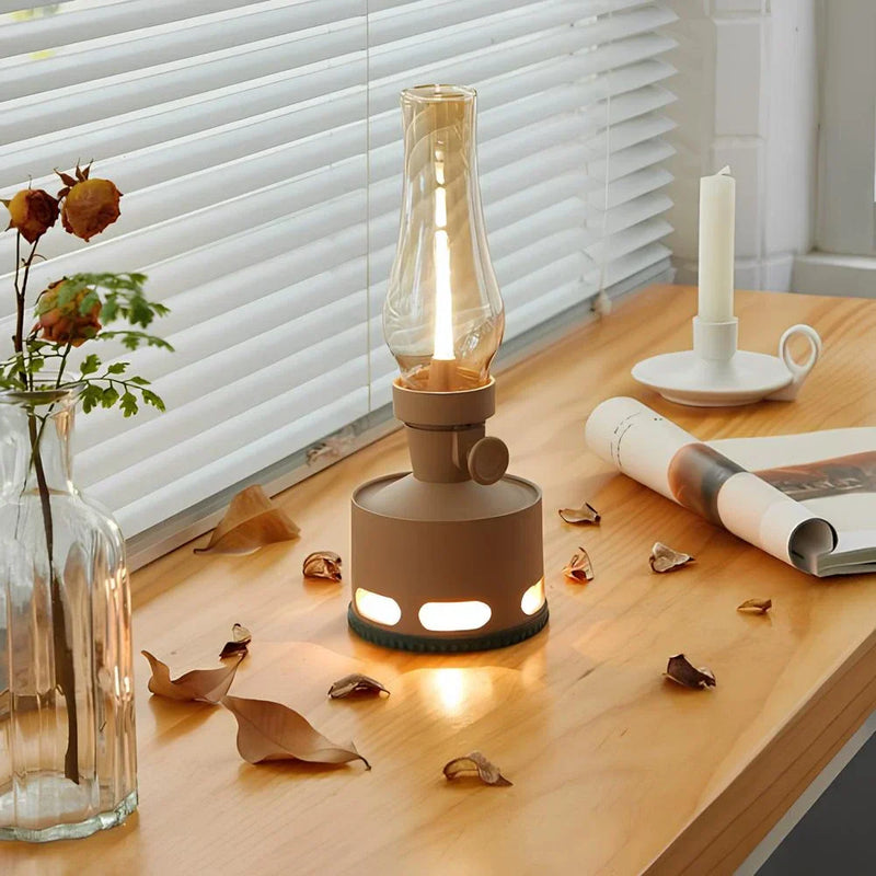 Oplaadbare Vintage LED Lantaarn - LumaLantern