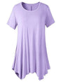 Locker sitzendes Damen-T-Shirt mit kurzen Ärmeln – Taryn