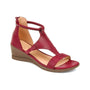 ElevateStyle Sandalen | Damensandalen mit erhöhtem Absatz und Knöchelriemendesign