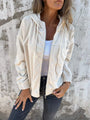 Lässiger Damen-Hoodie mit Kapuze und Reißverschluss – Noemi