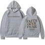Unisex Hoodie "Glaube statt Angst" Psalm 118:6 - Faithmore