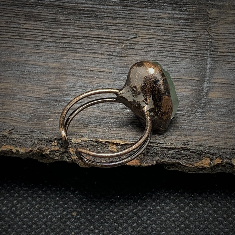 Natuurlijke Ruwe Geboortestenen Ring - Selina