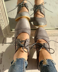 Orthopädische Vintage-Schuhe - Lucia