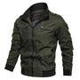 Herren Sommerjacke mit Kragen und Biker-Look – Vince