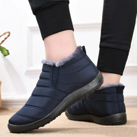 Bequeme Fleece Knöchelstiefel - Elise