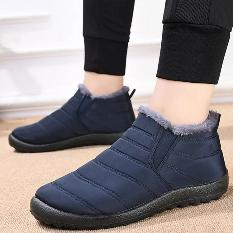 Bequeme Fleece Knöchelstiefel - Elise