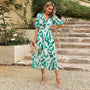 Sommerkleid mit V-Ausschnitt – Sophie