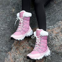 Gefütterte Warme Snowboots für Frauen - Eva