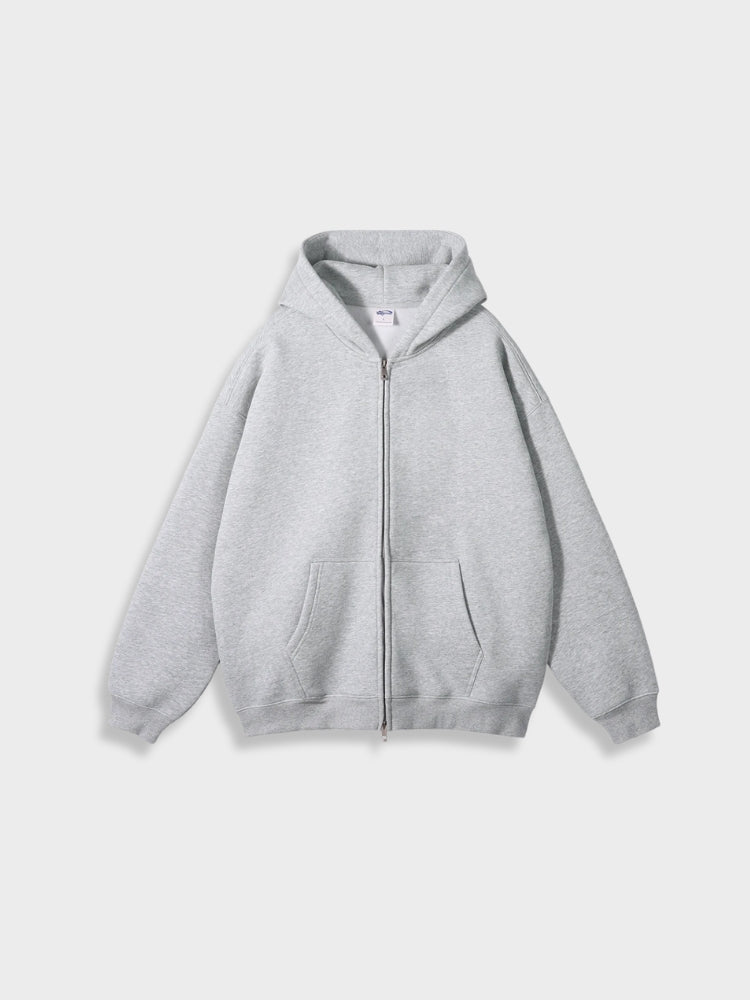 Oversized Weste mit Reißverschluss - Ava
