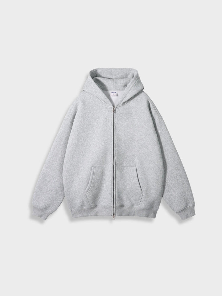 Oversized Weste mit Reißverschluss - Ava