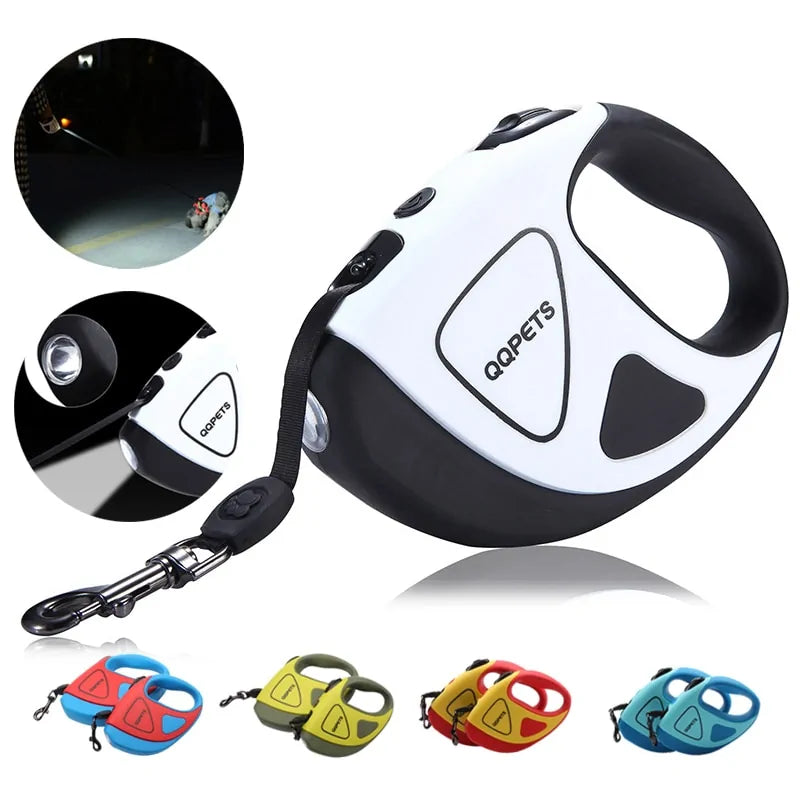 Intrekbare Hondenriem met LED-verlichting - SafePaw