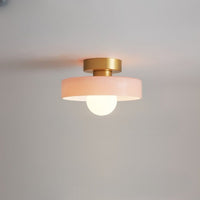 French Bauhaus Ceiling Light 13